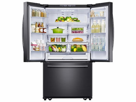 26 cu. ft. French Door Refrigerator with Internal Filtered Water in Black Stainless Steel