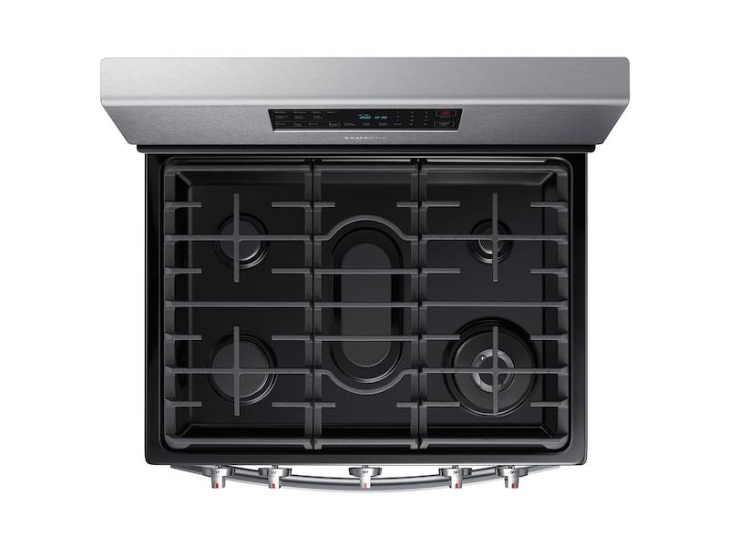 5.8 cu. ft. Freestanding Gas Range with Air Fry and Convection in Stainless Steel
