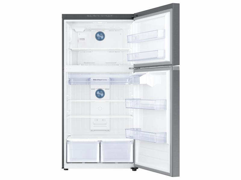 18 cu. ft. Top Freezer Refrigerator with FlexZone™ in Stainless Steel