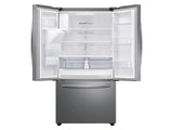 26.5 cu. ft. Large Capacity 3-Door French Door Refrigerator with Family Hub™ and External Water & Ice Dispenser in Stainless Steel