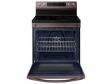 6.3 cu. ft. Smart Freestanding Electric Range with No-Preheat Air Fry, Convection+ & Griddle in Tuscan Stainless Steel