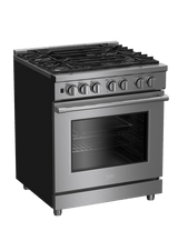 30" Stainless Steel Pro-Style Gas Range