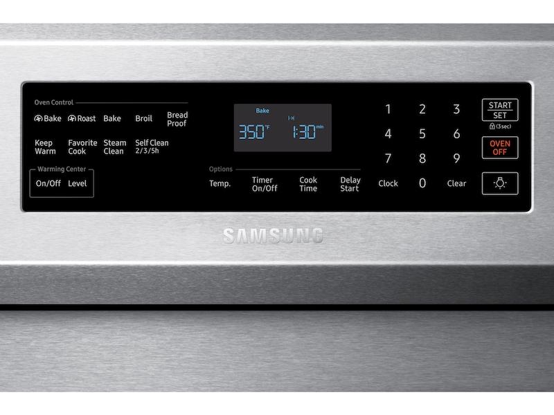 5.9 cu. ft. Freestanding Electric Range with True Convection in Stainless Steel