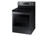 5.9 cu. ft. Freestanding Electric Range with Air Fry and Convection in Black Stainless Steel