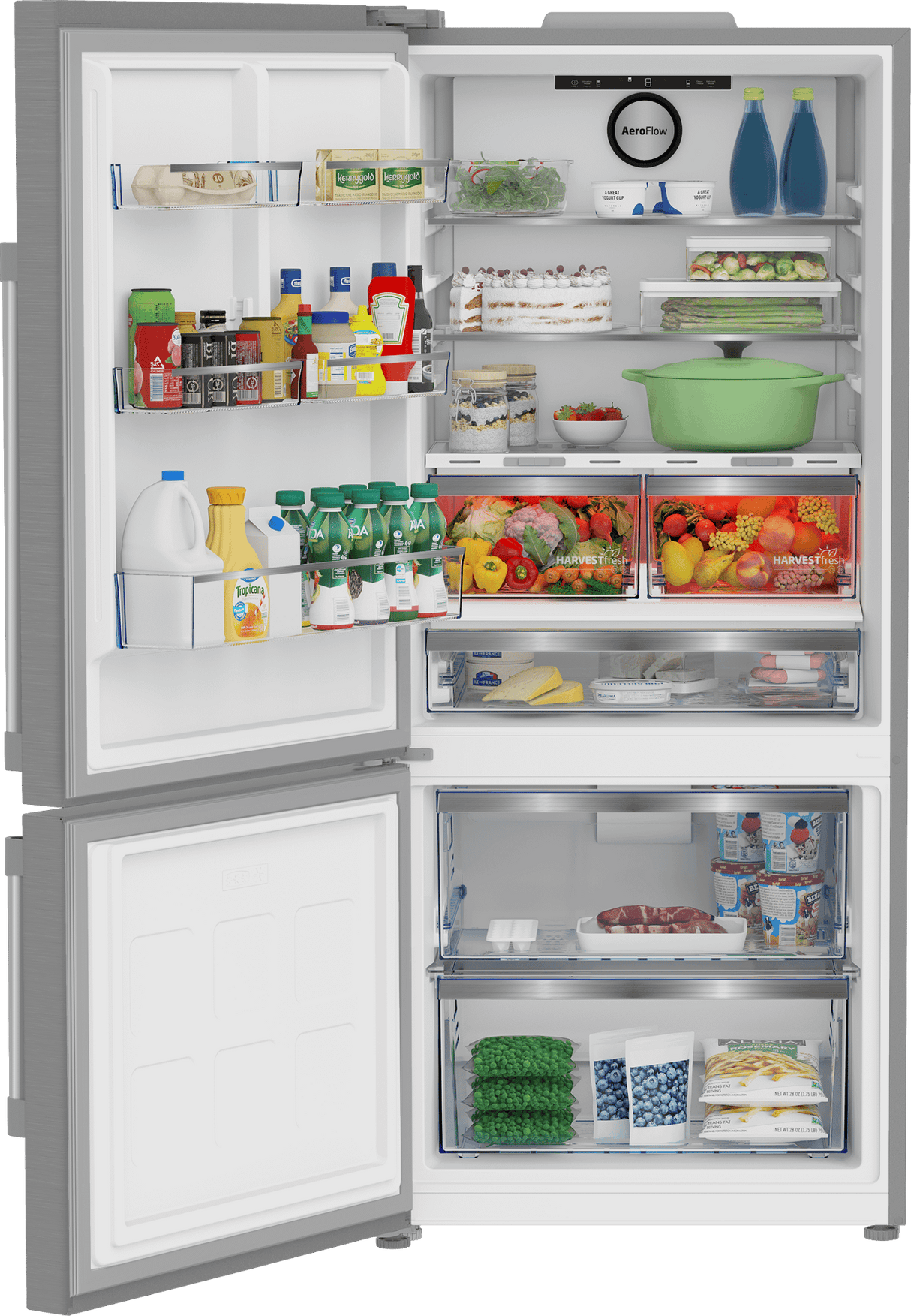 30" Bottom Freezer Refrigerator