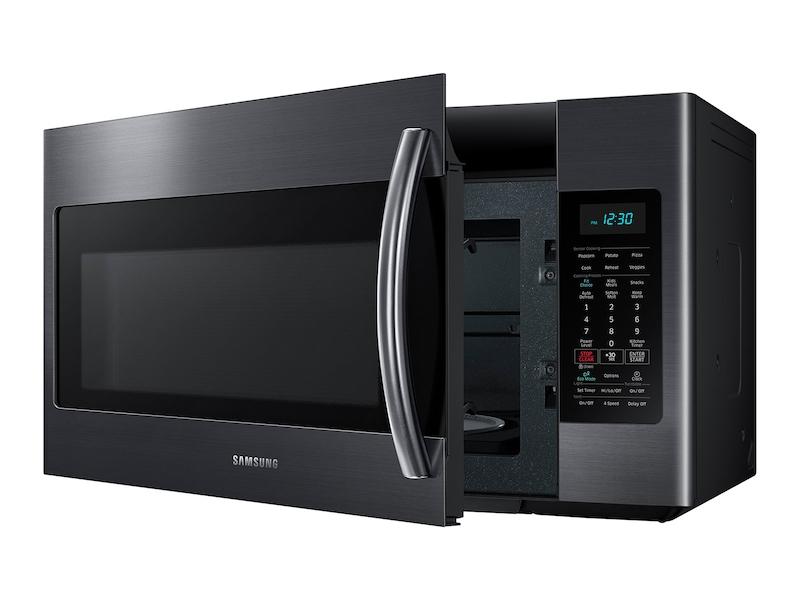 1.8 cu. ft. Over-the-Range Microwave with Sensor Cooking in Fingerprint Resistant Black Stainless Steel