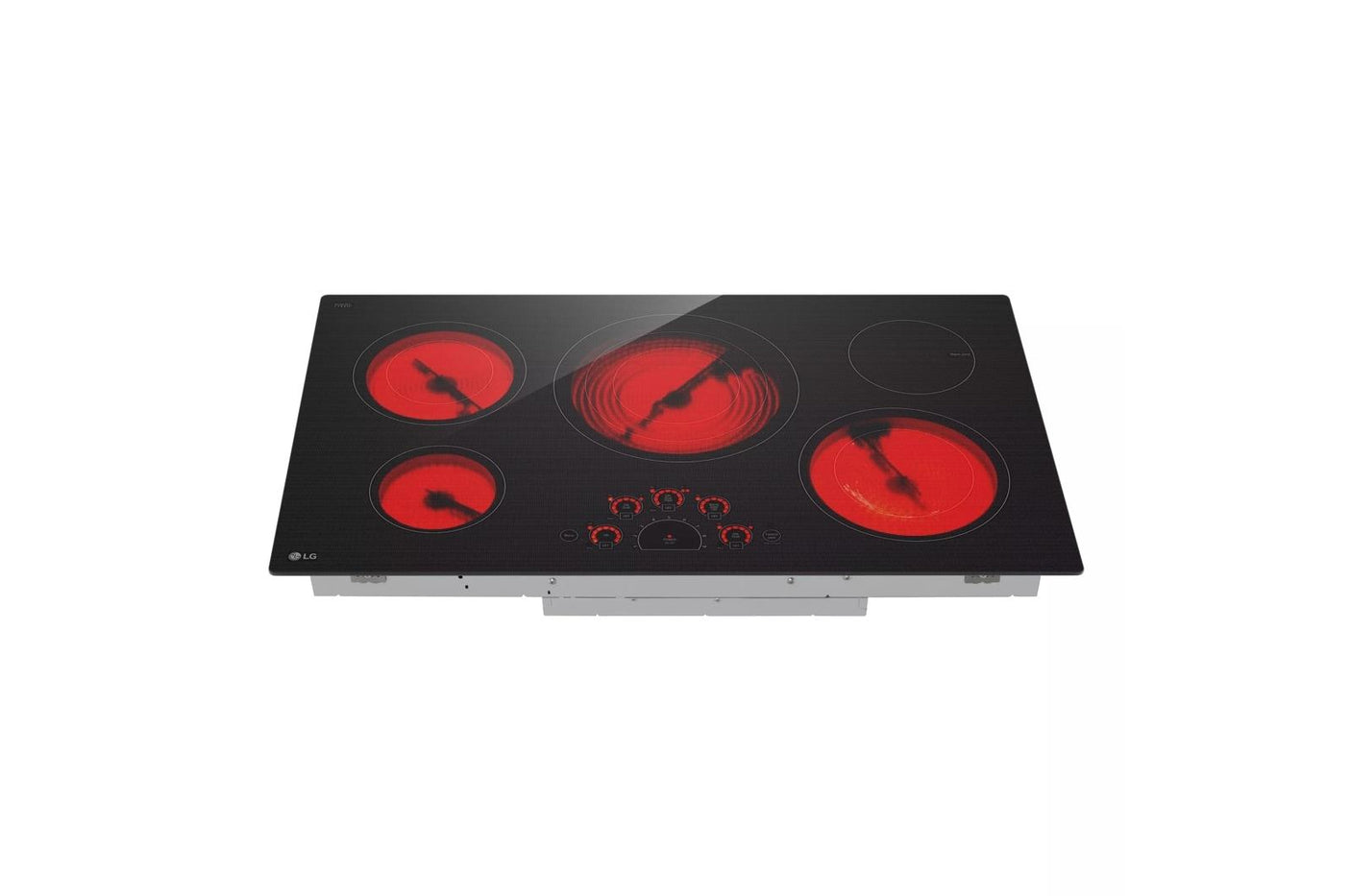 36" Radiant Cooktop, 5 Burner, Black, Energy Star
