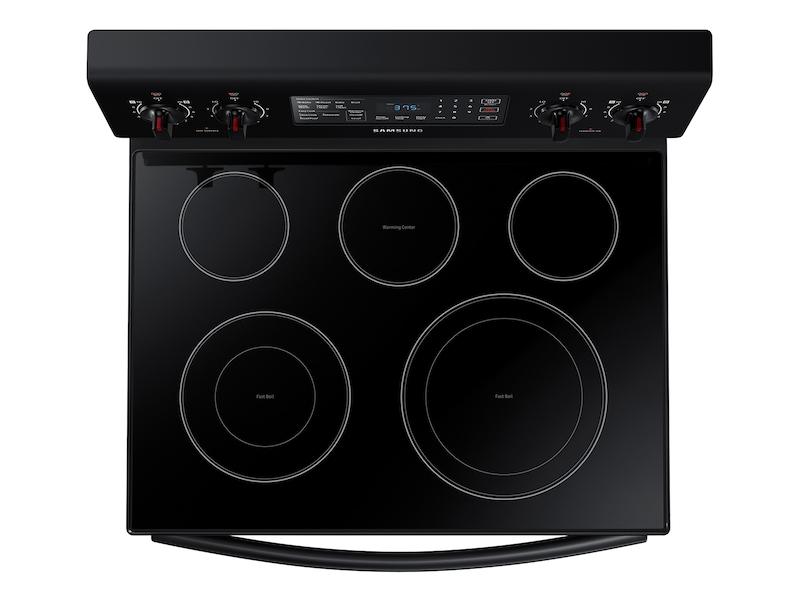 5.9 cu. ft. Freestanding Electric Range with Convection in Black