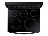 5.9 cu. ft. Freestanding Electric Range with Convection in Black