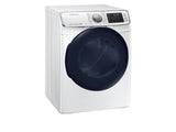 7.5 cu. ft. Smart Gas Dryer with MultiSteam™ in White
