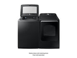 5.4 cu ft Top Load Washer with Super Speed in Black Stainless Steel