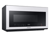 Bespoke Over-the-Range Microwave 2.1 cu. ft. with Sensor Cooking in White Glass