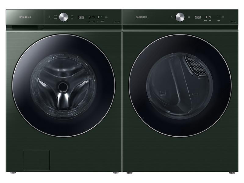 Bespoke 7.6 cu. ft. Ultra Capacity Gas Dryer with AI Optimal Dry and Super Speed Dry in Forest Green