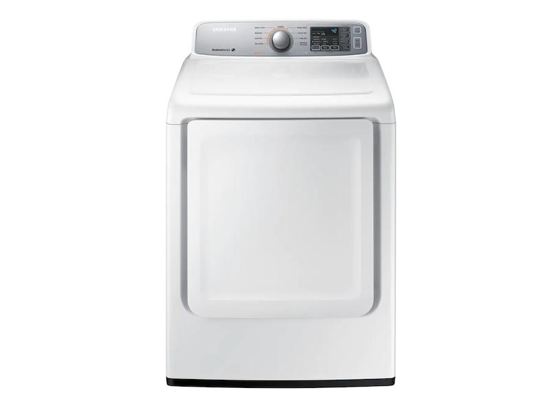 7.4 cu. ft. Electric Dryer in White