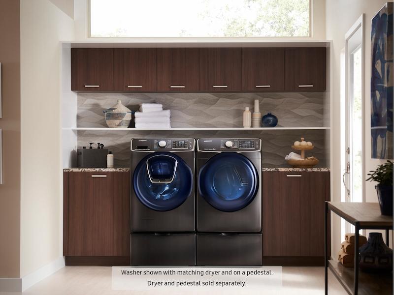 5.0 cu. ft. AddWash™ Front Load Washer in Black Stainless Steel