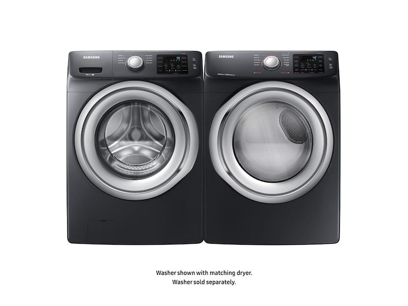 4.5 cu. ft. Front Load Washer with Vibration Reduction Technology in Black Stainless Steel