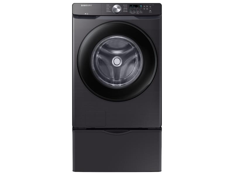 4.5 cu. ft. Front Load Washer with Vibration Reduction Technology+ in Brushed Black