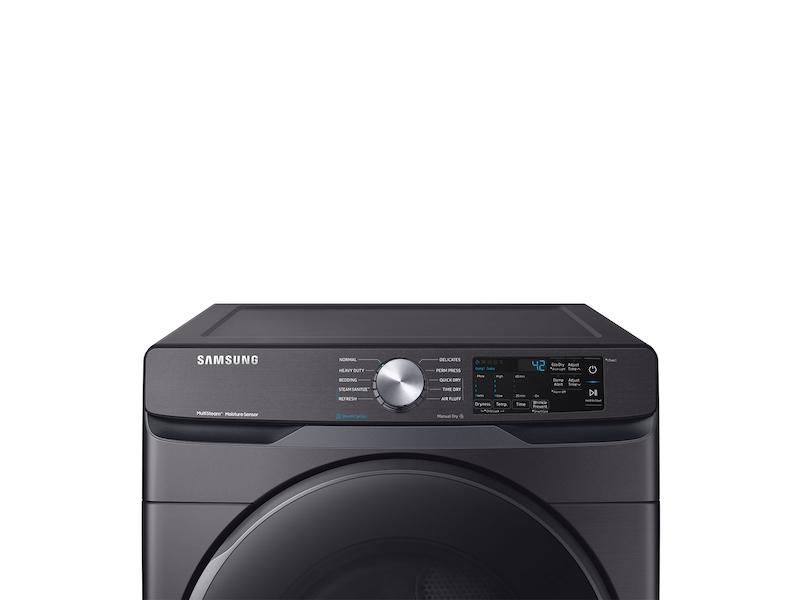 7.5 cu. ft. Electric Dryer with Steam Sanitize+ in Black Stainless Steel