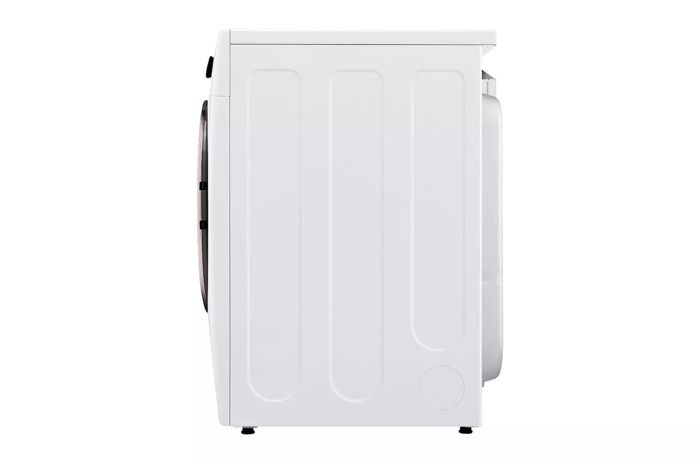 7.4 cu. ft. Large Capacity Front Load Gas Dryer - White