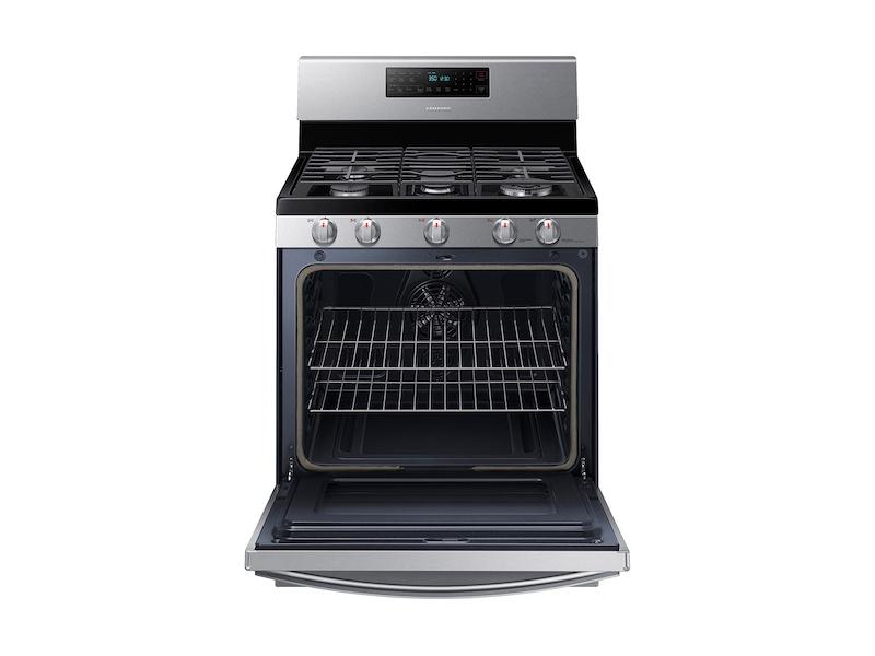 5.8 cu. ft. Freestanding Gas Range with Air Fry and Convection in Stainless Steel