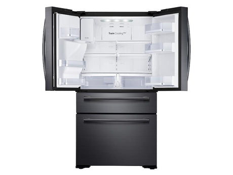 30 cu. ft. 4-Door French Door Refrigerator in Black Stainless Steel
