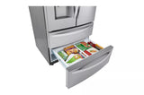 22 cu ft. Smart Counter Depth Double Freezer Refrigerator