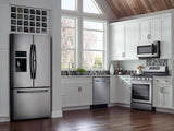 28 cu. ft. Food Showcase 3-Door French Door Refrigerator in Stainless Steel