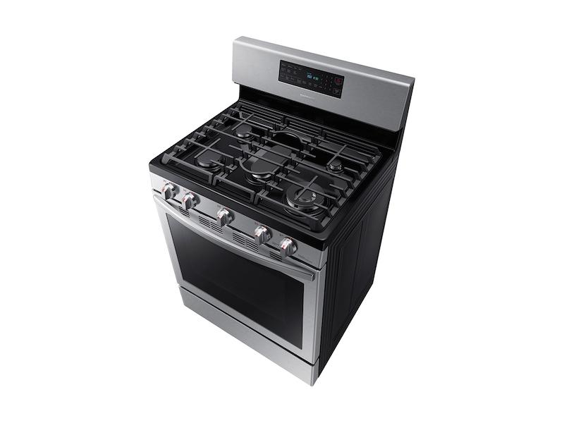 5.8 cu. ft. Freestanding Gas Range with Air Fry and Convection in Stainless Steel