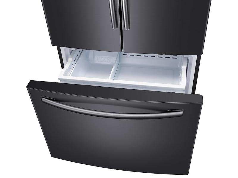 26 cu. ft. French Door Refrigerator with Filtered Ice Maker in Black Stainless Steel