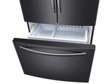 26 cu. ft. French Door Refrigerator with Filtered Ice Maker in Black Stainless Steel