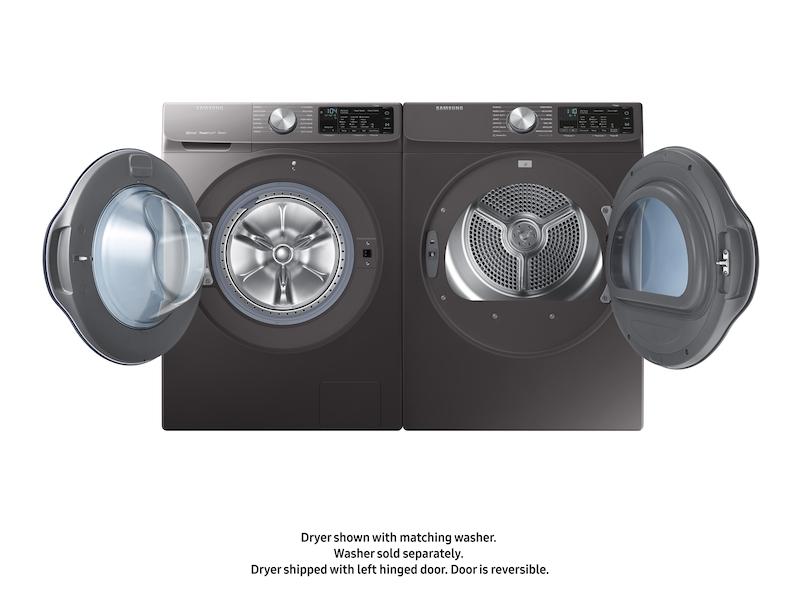 4.0 cu. ft. Electric Dryer with Smart Care in Inox Grey