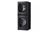 Single Unit LG WashTower™ with Center Control™ 5.0 cu. ft. Front Load Washer and 7.8 cu. ft. Electric Ventless Heat Pump Dryer