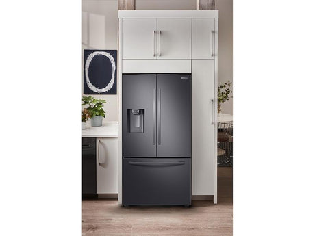 23 cu. ft. 3-Door French Door, Counter Depth Refrigerator with CoolSelect Pantry™ in Black Stainless Steel