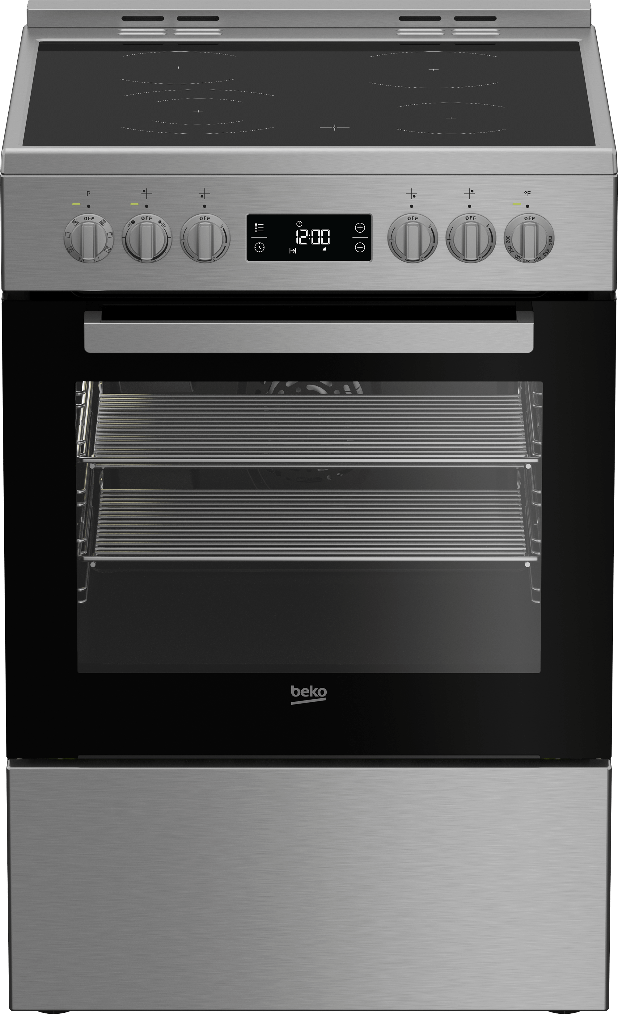24" Stainless Steel Slide-In Electric Range