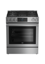 30" Stainless Steel Slide-In Gas Range