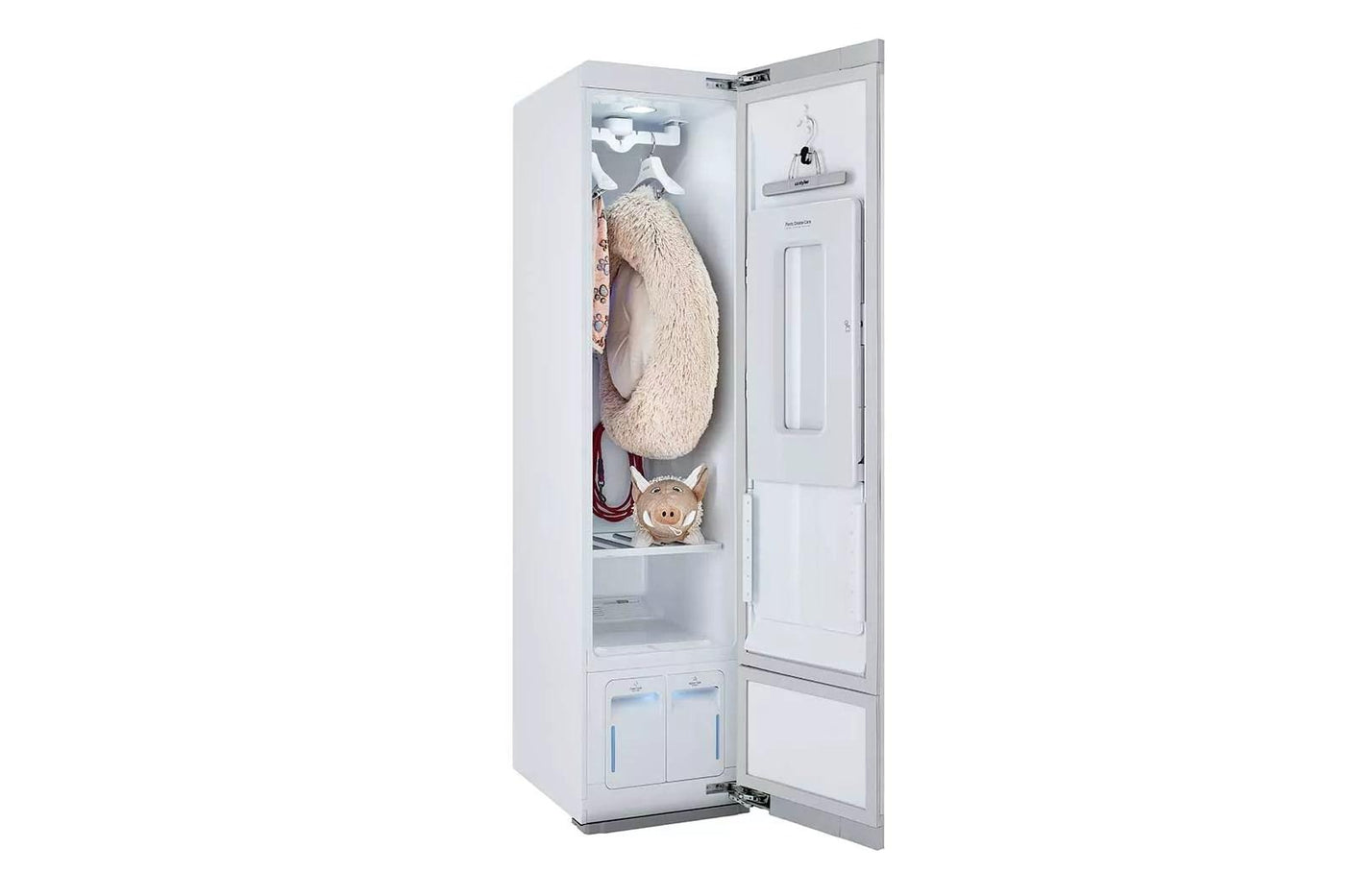 LG Styler® Smart wi-fi Enabled Steam Closet with TrueSteam® Technology and Exclusive Moving Hangers