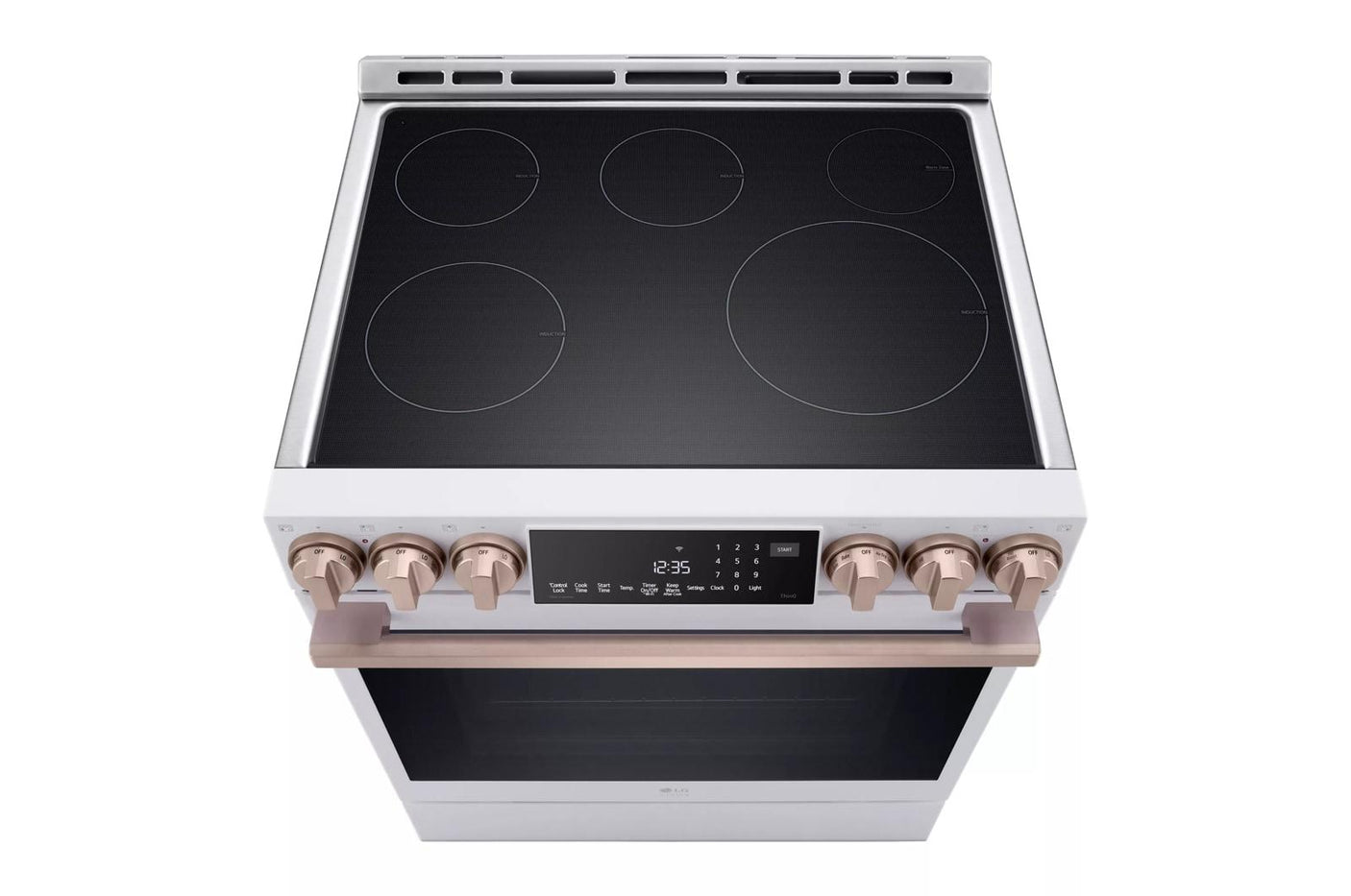 6.3 cu. ft. LG STUDIO Induction Slide-in Range - Stainless Steel