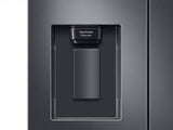 22 cu. ft. Smart 3-Door French Door Refrigerator with External Water Dispenser in Fingerprint Resistant Black Stainless Steel