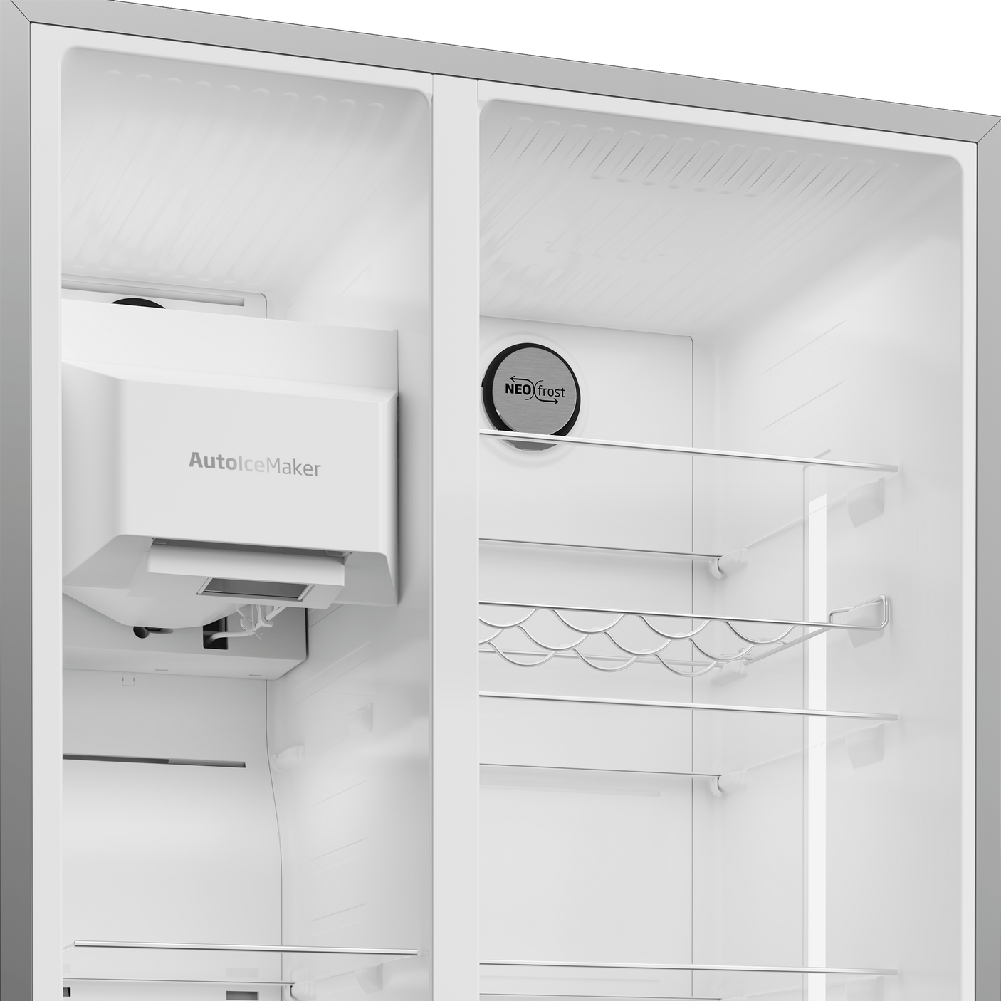36" Side by Side Refrigerator with Harvestfresh