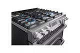 LG SIGNATURE 7.3 cu. ft. Smart Wi-Fi Enabled Dual Fuel Double Oven Range with ProBake Convection®