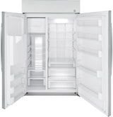 GE Profile™ Series 48" Smart Built-In Side-by-Side Refrigerator with Dispenser