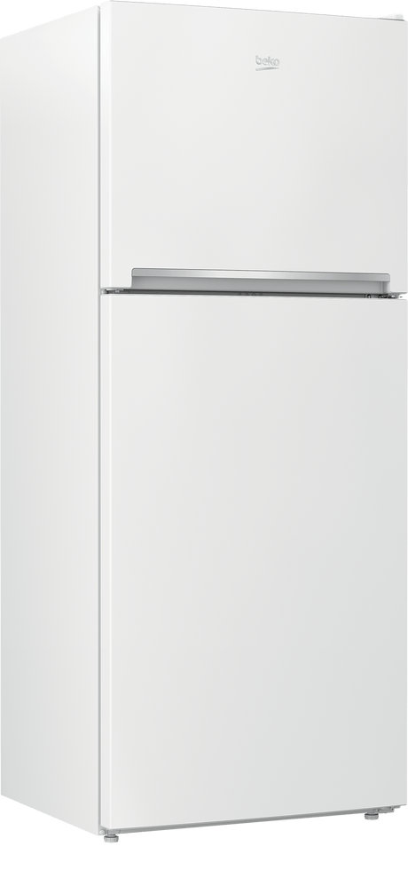 28" Freezer Top White Refrigerator with Auto Ice Maker