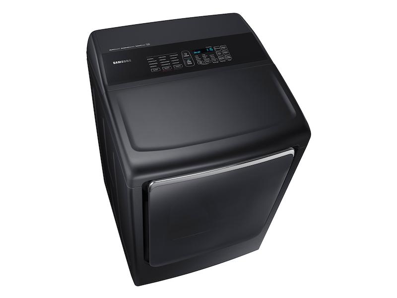 7.4 cu. ft. Electric Dryer with Integrated Controls in Black Stainless Steel