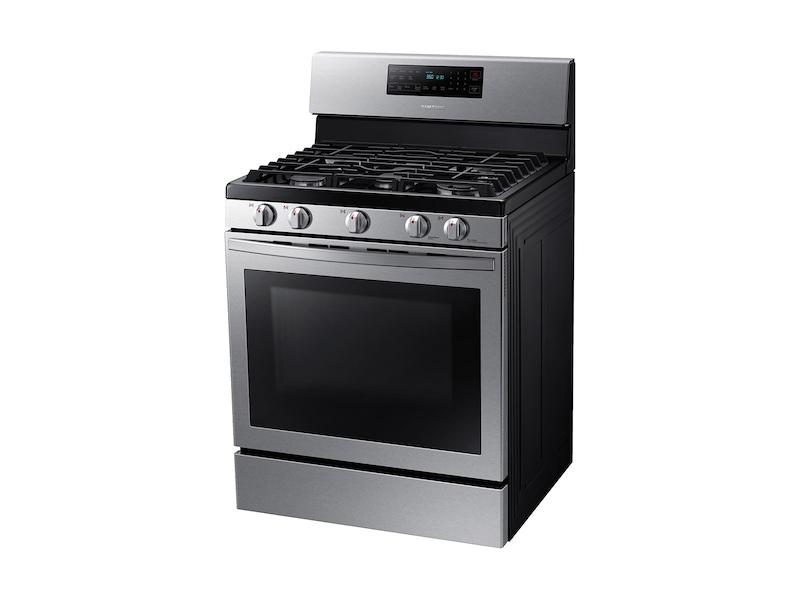 5.8 cu. ft. Freestanding Gas Range with Air Fry and Convection in Stainless Steel
