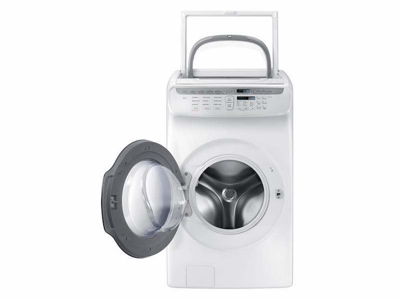 5.5 cu. ft. Smart Washer with FlexWash™ in White