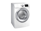 7.5 cu. ft. Gas Dryer with Steam in White