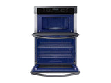 30" Microwave Combination Wall Oven in Black Stainless Steel