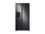 22 cu. ft. Counter Depth Side-by-Side Refrigerator in Black Stainless Steel