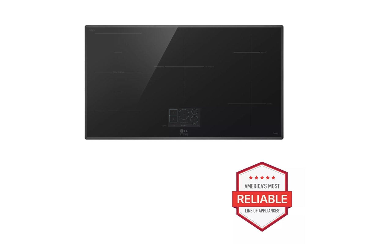 LG STUDIO 36" Induction Cooktop with 5 Burners and Flex Cooking Zone