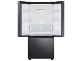 22 cu. ft. Smart 3-Door French Door Refrigerator with External Water Dispenser in Fingerprint Resistant Black Stainless Steel
